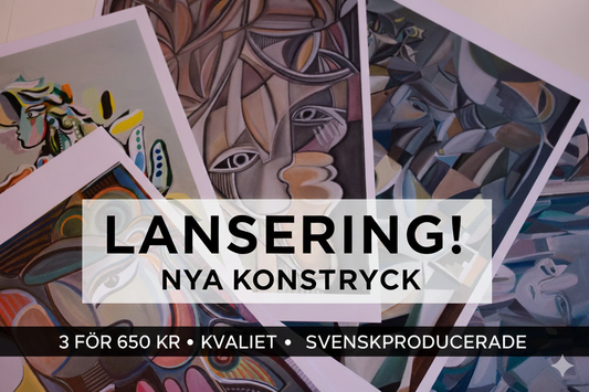 🥳 LANSERING! Nya Konsttryck
