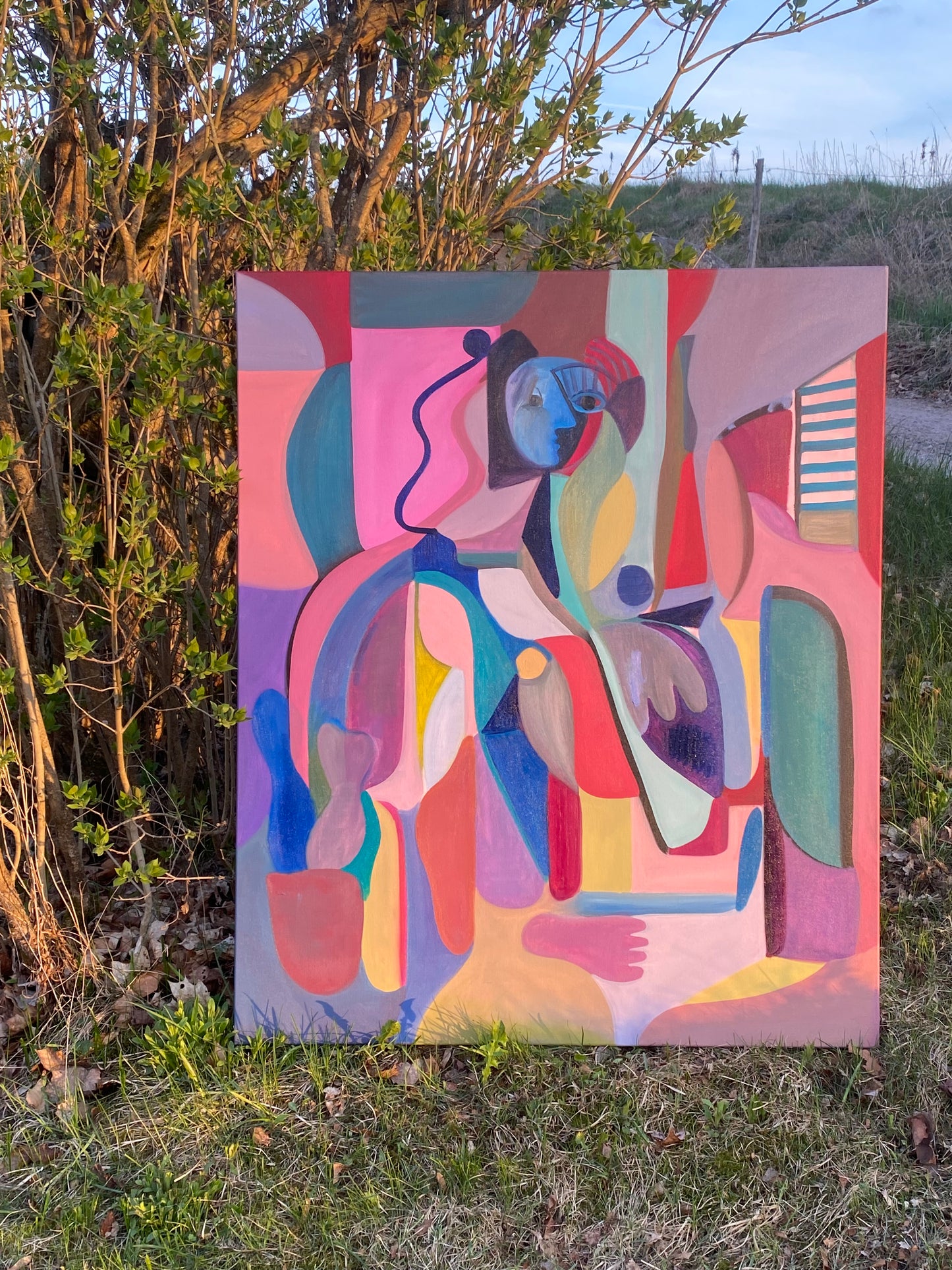 "Giant Pink Figure" – (Ej färdig)
