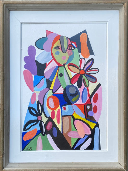 "Reverie", liten, träram (såld🔴)