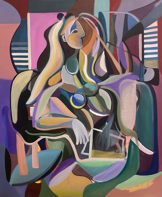 "Giant Pink Figure" – (Ej färdig)