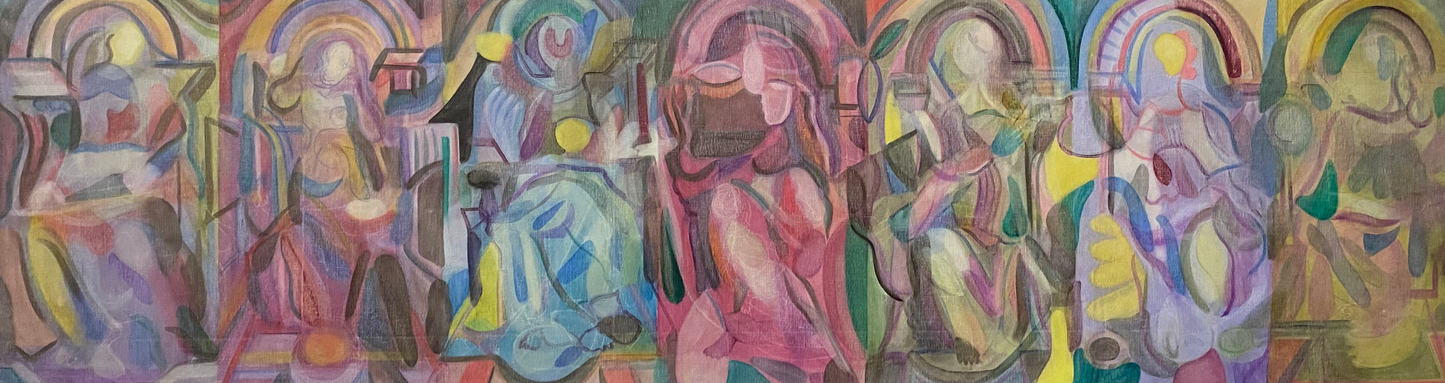 "7 Virtues" – Oljemålning