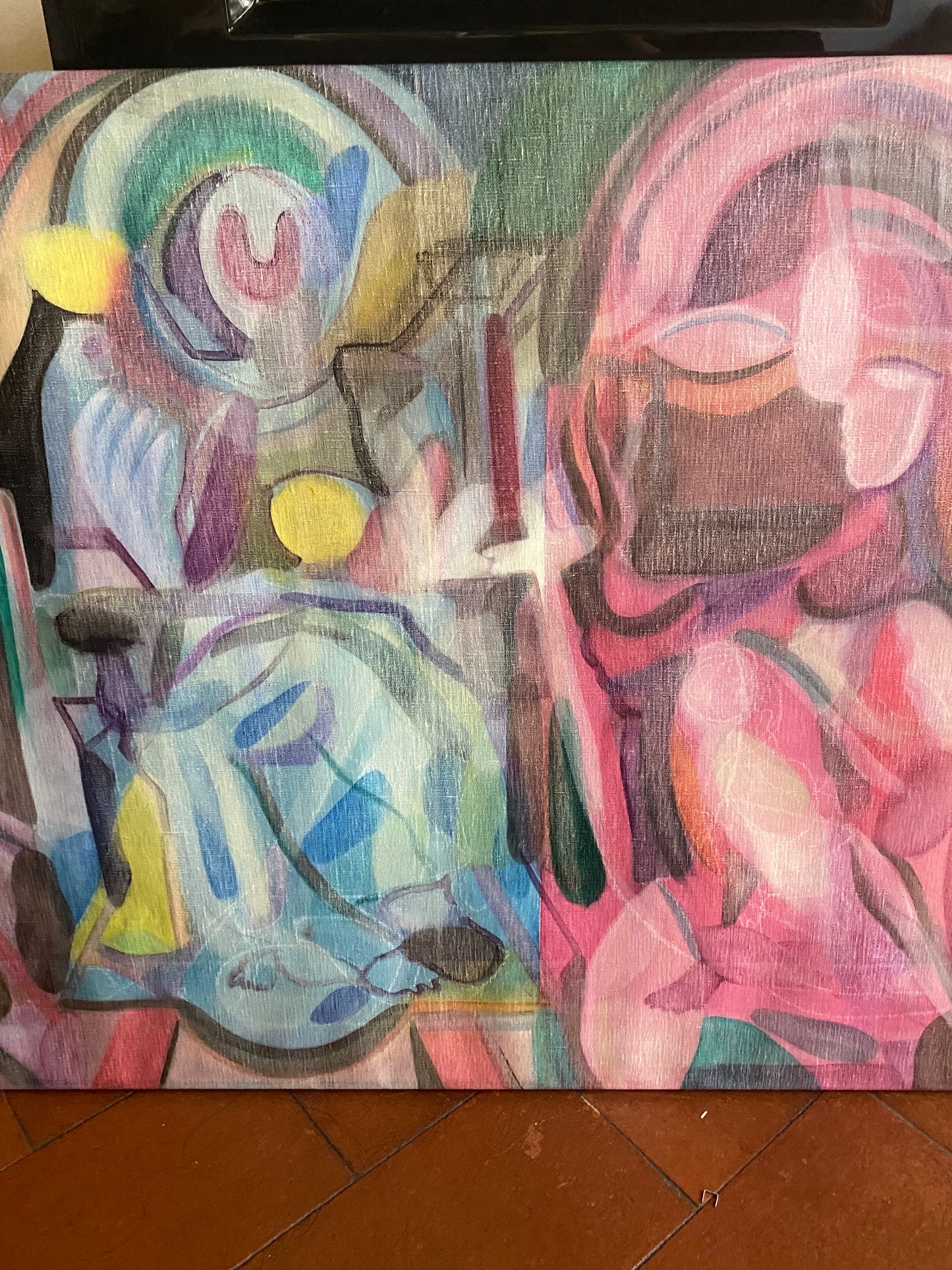 "7 Virtues" – Oljemålning