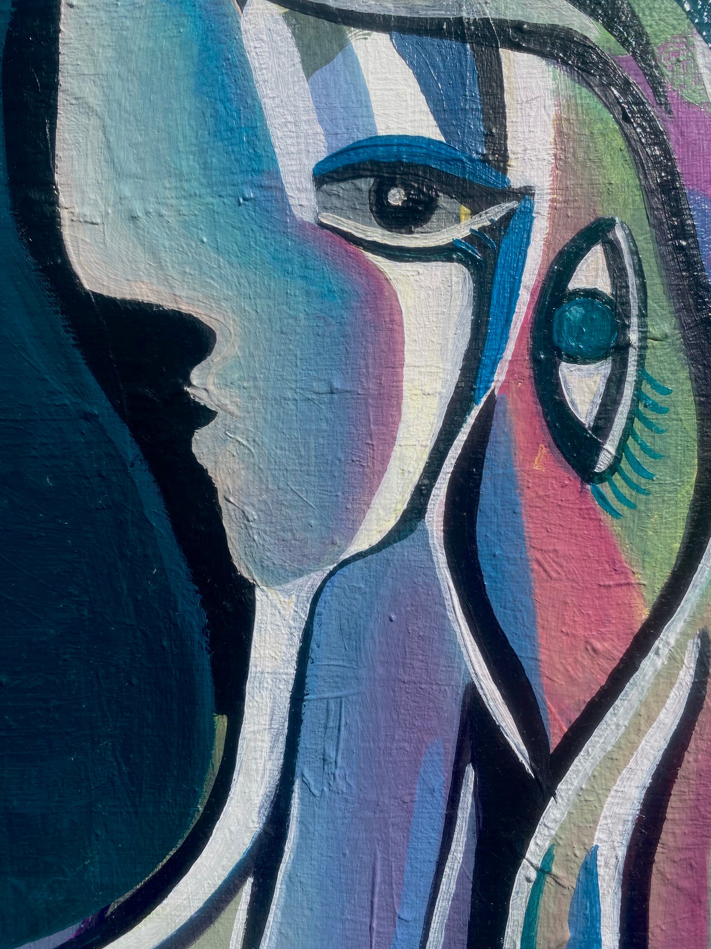 "Dora Maar emancipating herself from a dark past" vit vintage ram