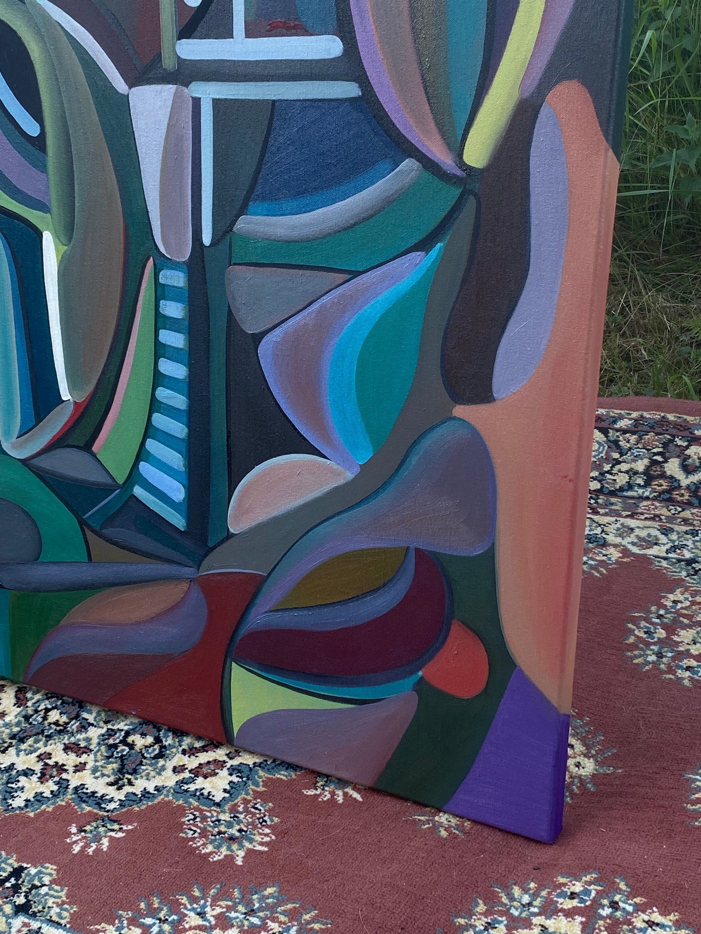 "Giant Green Figure" – (Ej färdig)