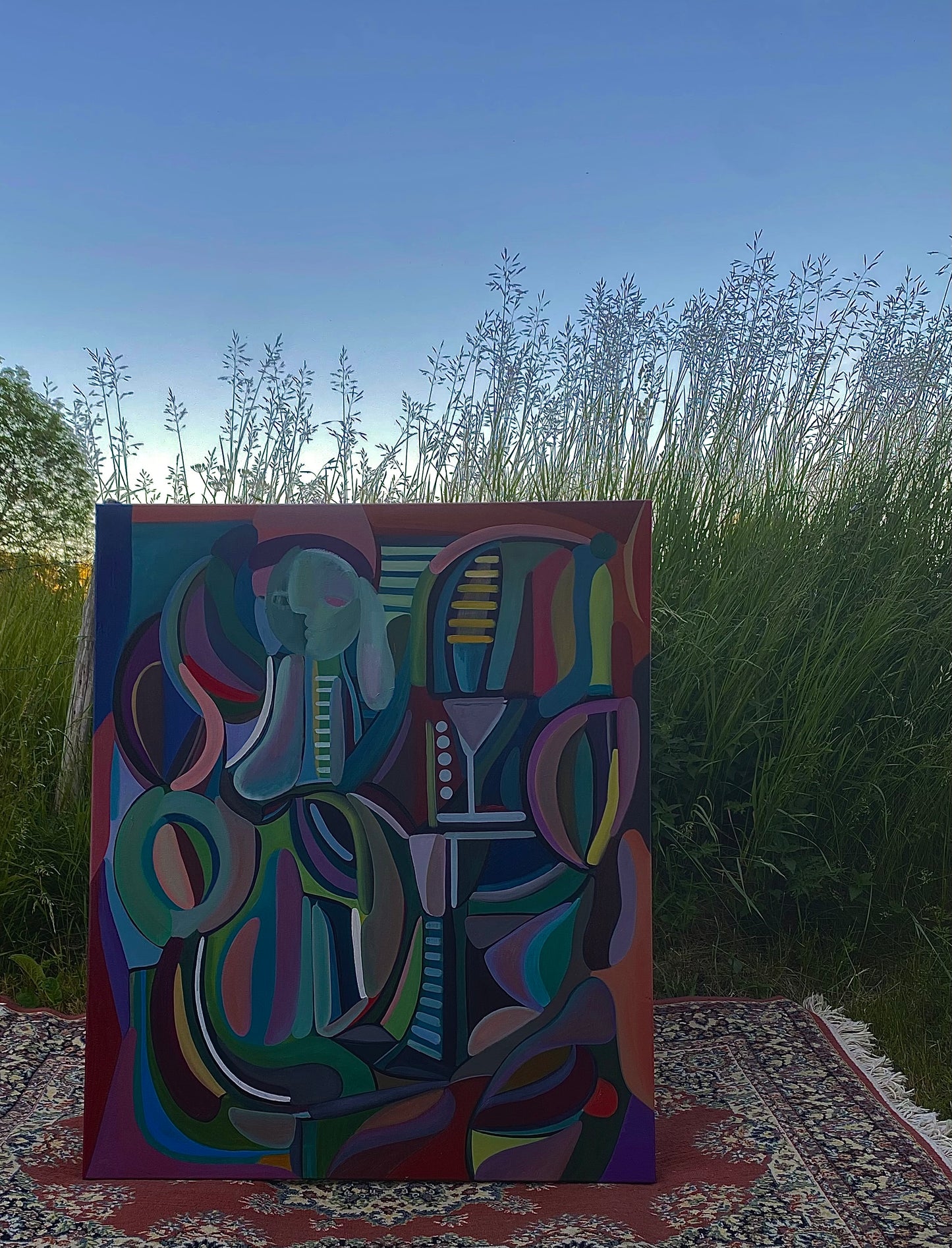 "Giant Green Figure" – (Ej färdig)