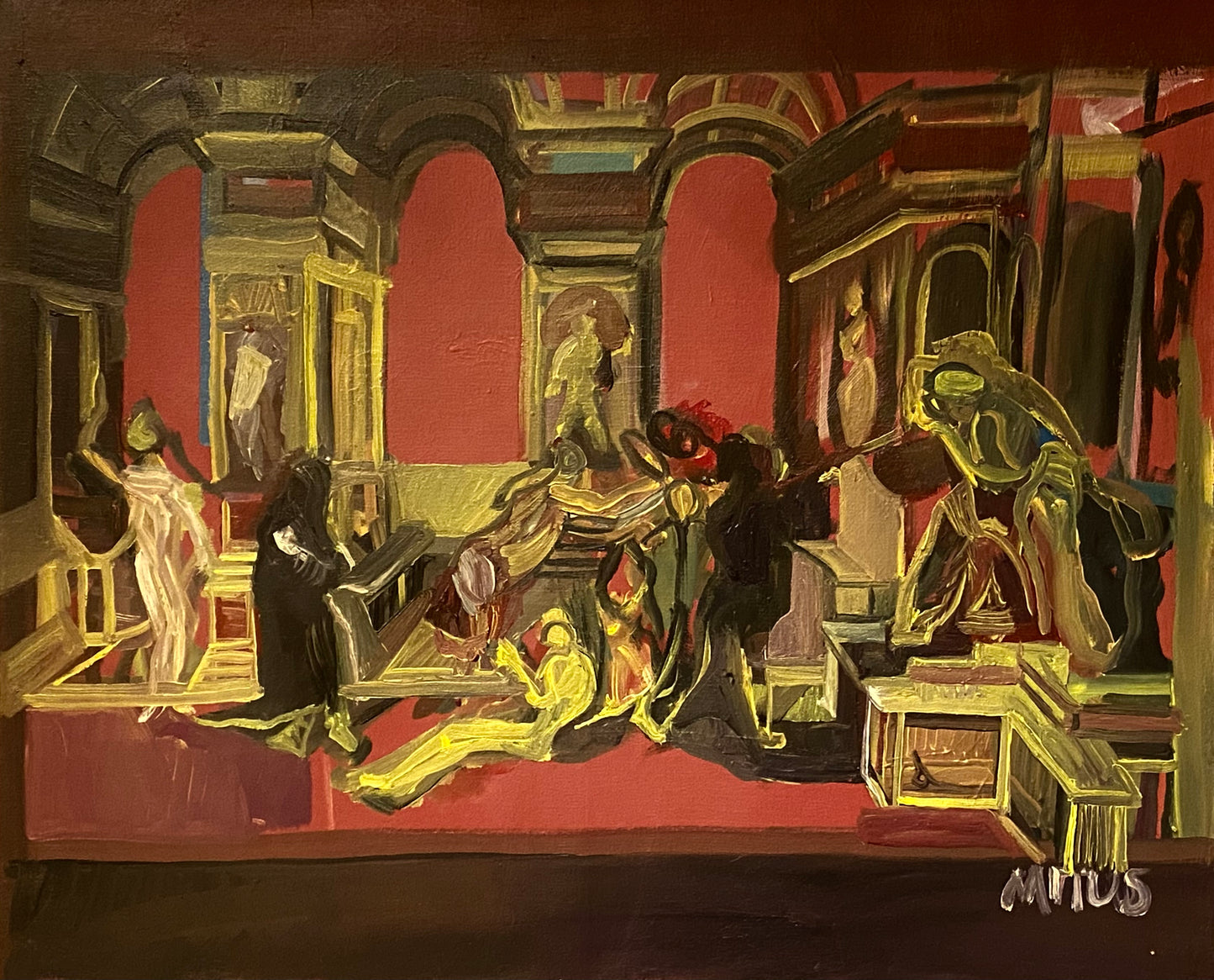 "Calumny of Apelles"  (Ej färdig)