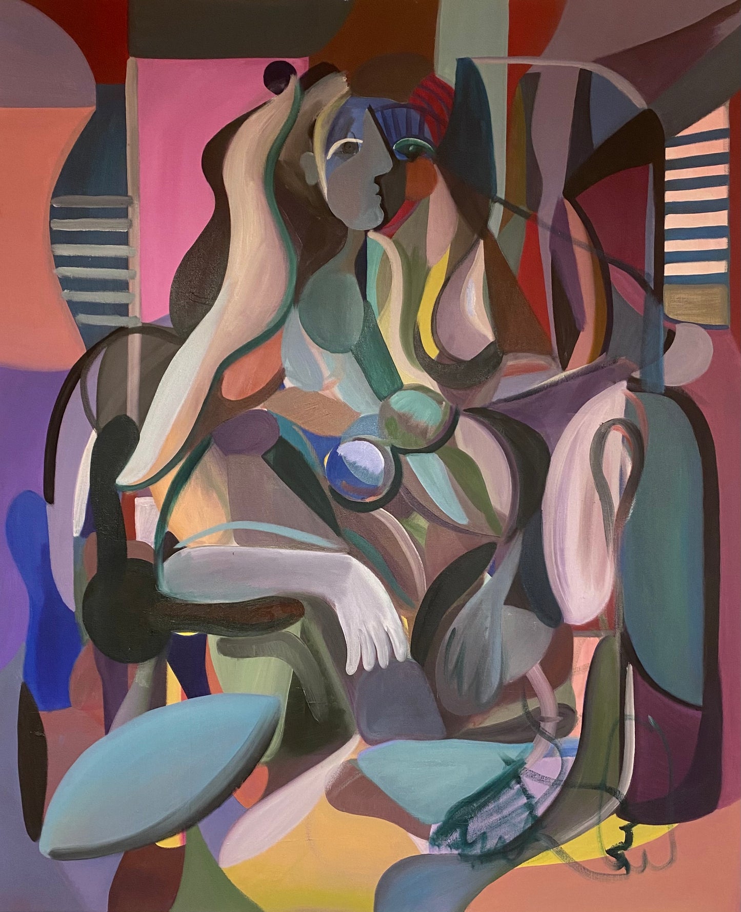 "Giant Pink Figure" – (Ej färdig)