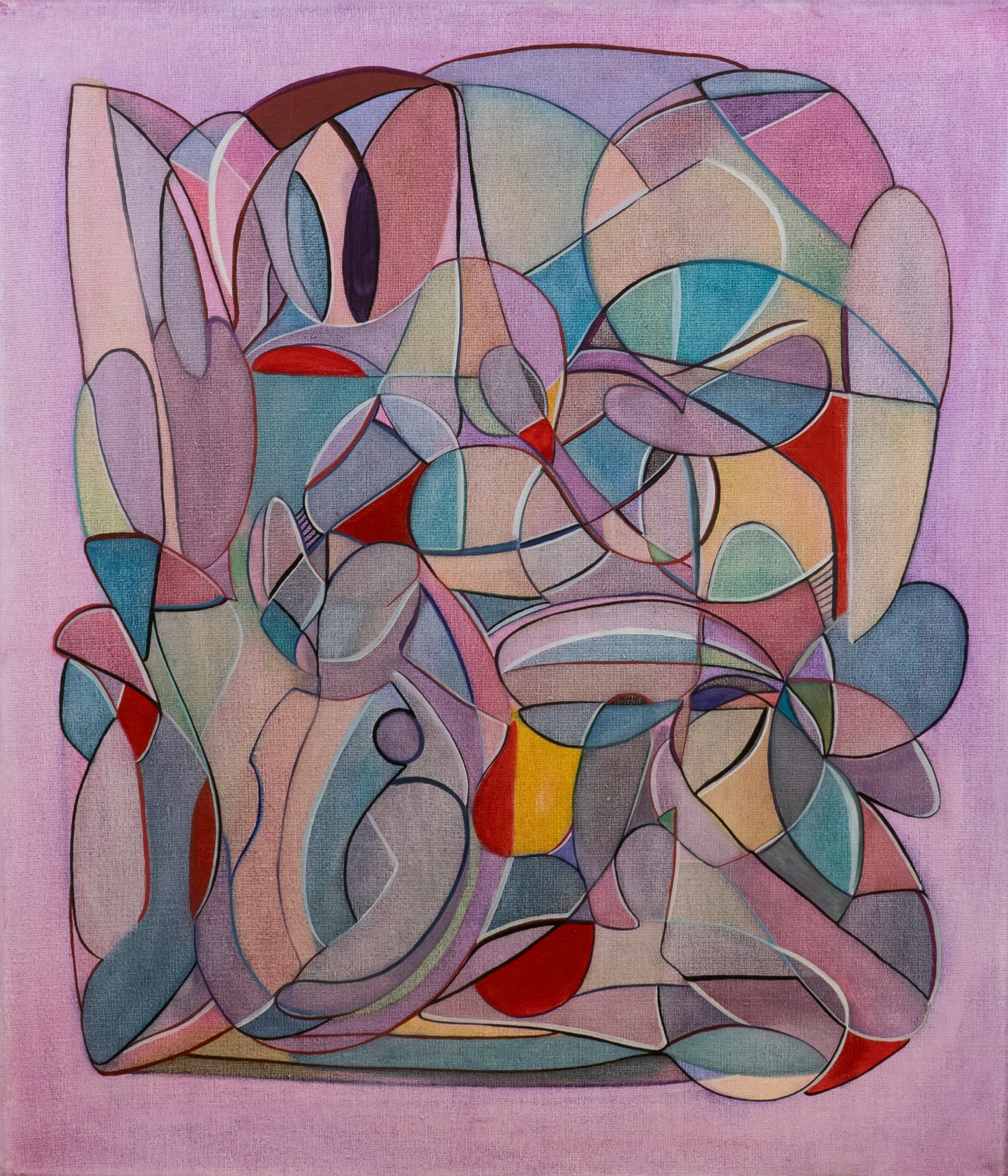 "Hilma" – Oljemålning, 70 x 60 x 2
