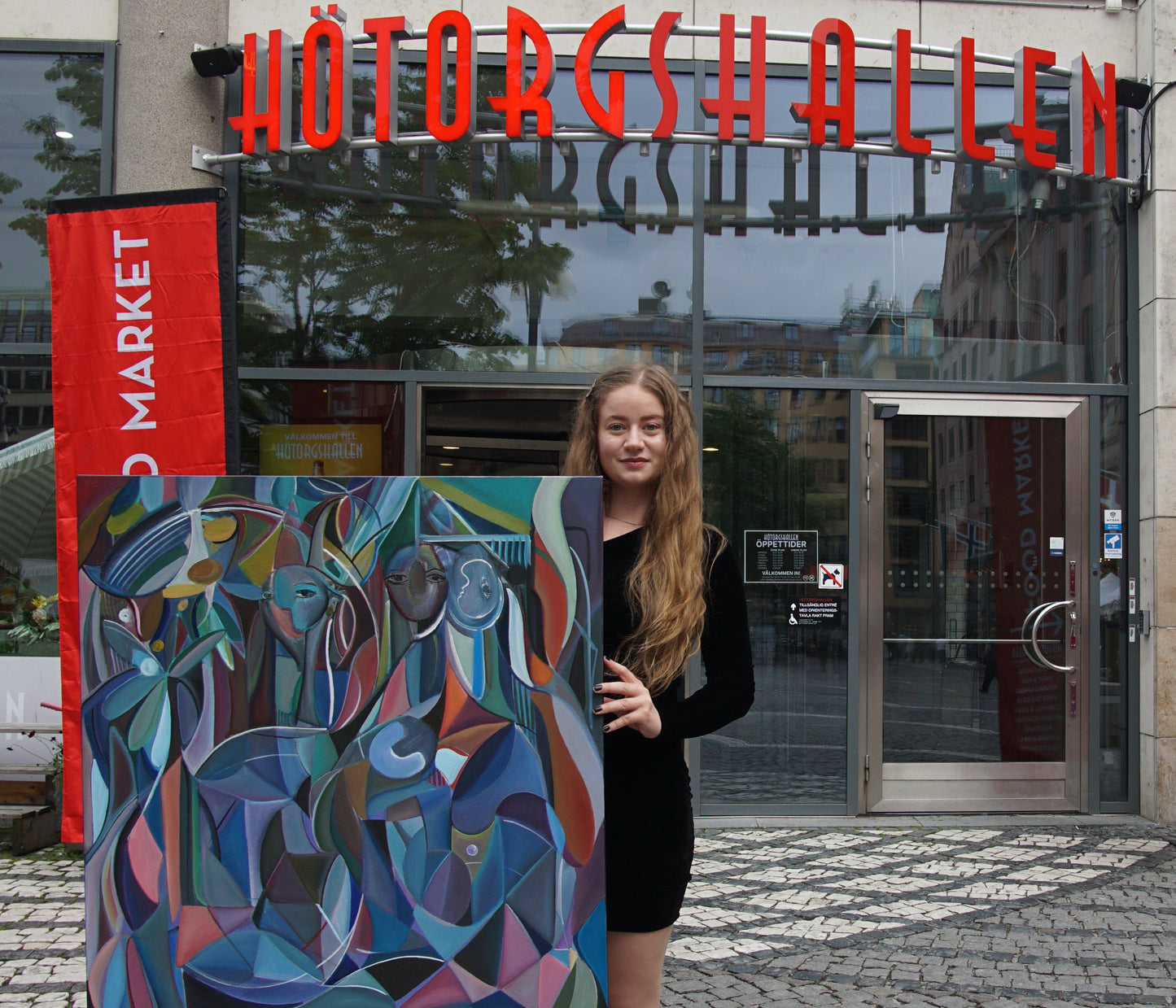 Return to the Mango Trees – Oljemålning, 100 x 81 cm (100 % klar)