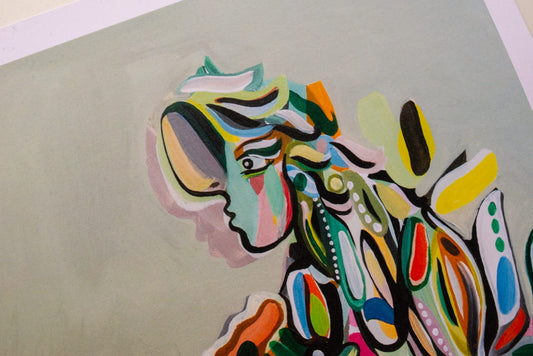 Konsttryck ”Oaxaca” A3 (Kopia)