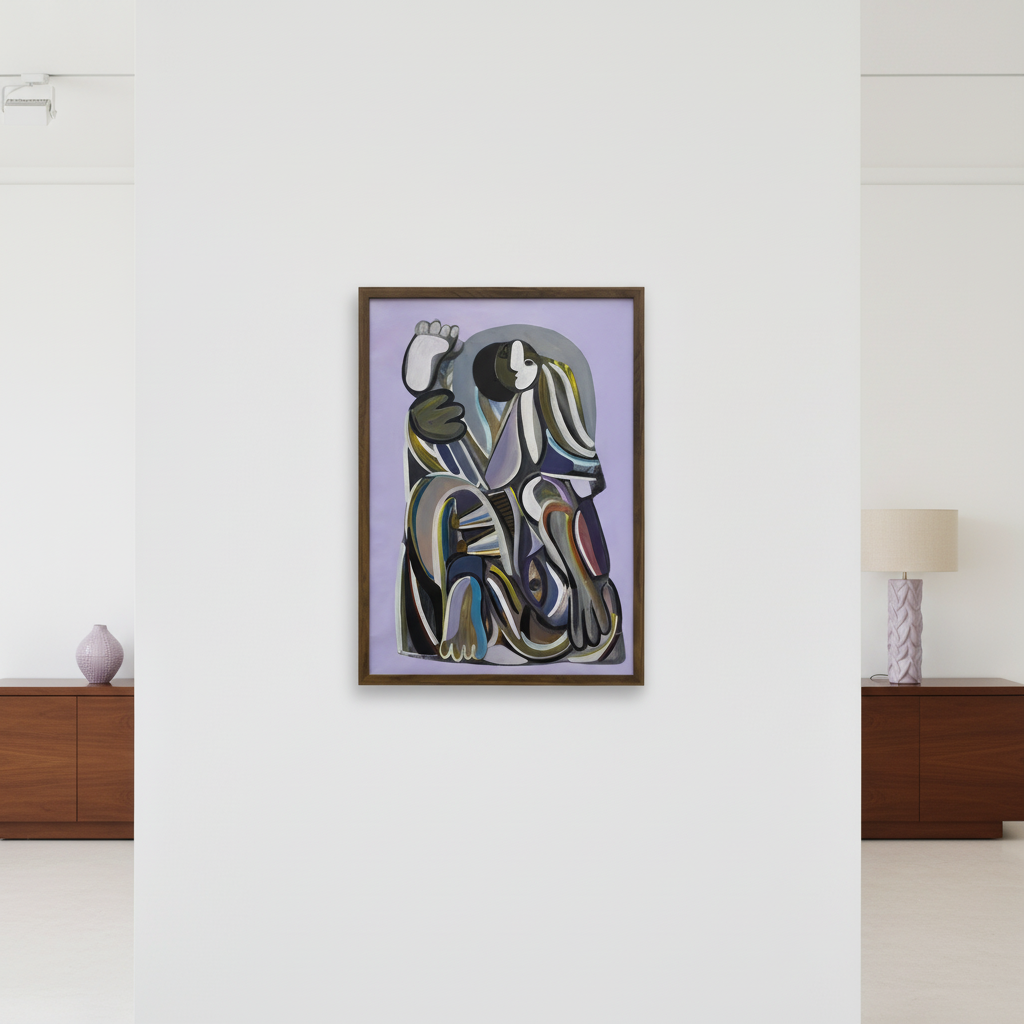 The Ballerina from San Antoine – Oljemålning (50 x 70)