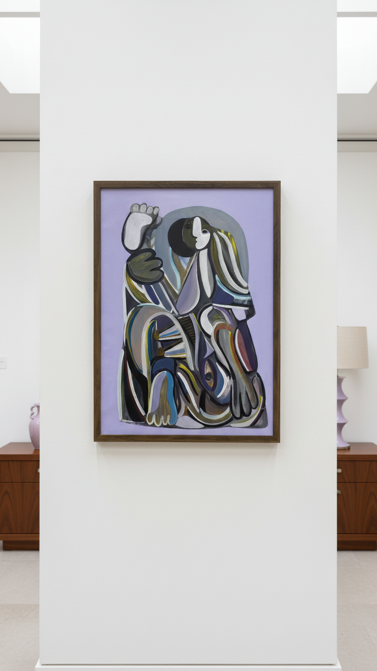 The Ballerina from San Antoine – Oljemålning (50 x 70)