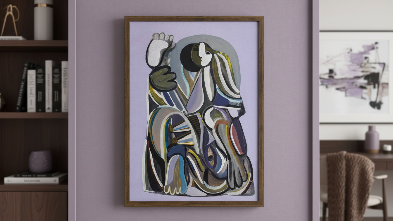 The Ballerina from San Antoine – Oljemålning (50 x 70)