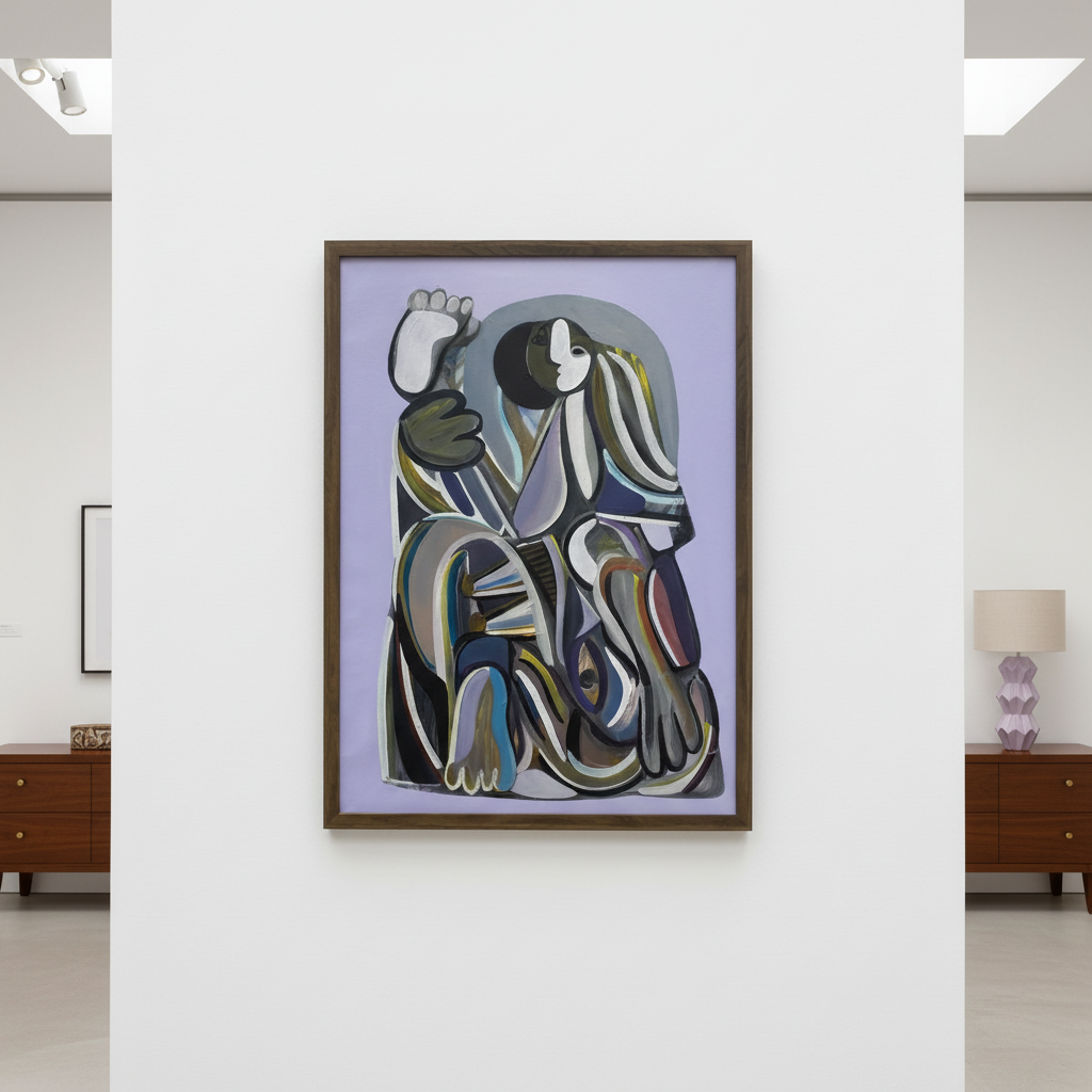 The Ballerina from San Antoine – Oljemålning (50 x 70)