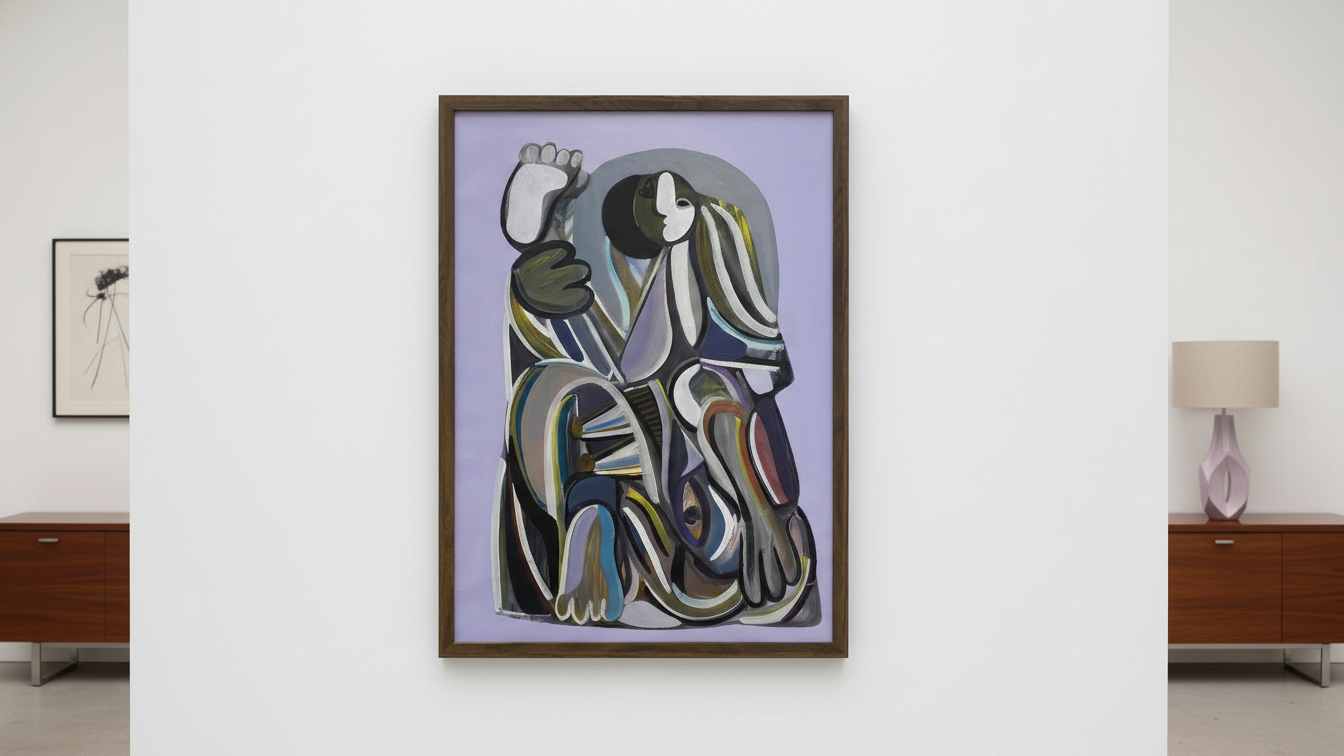 The Ballerina from San Antoine – Oljemålning (50 x 70)