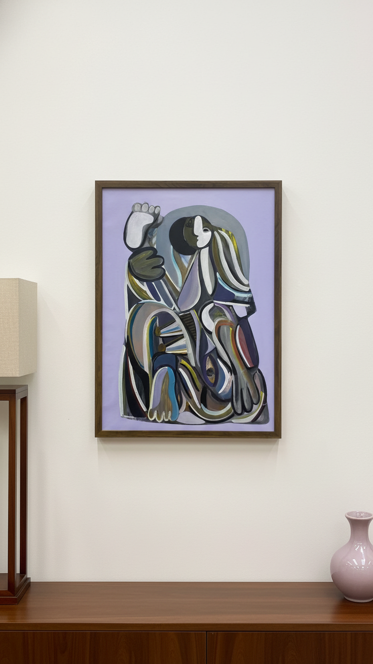 The Ballerina from San Antoine – Oljemålning (50 x 70)