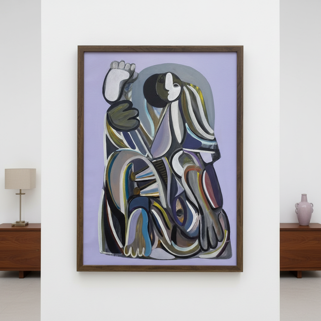 The Ballerina from San Antoine – Oljemålning (50 x 70)