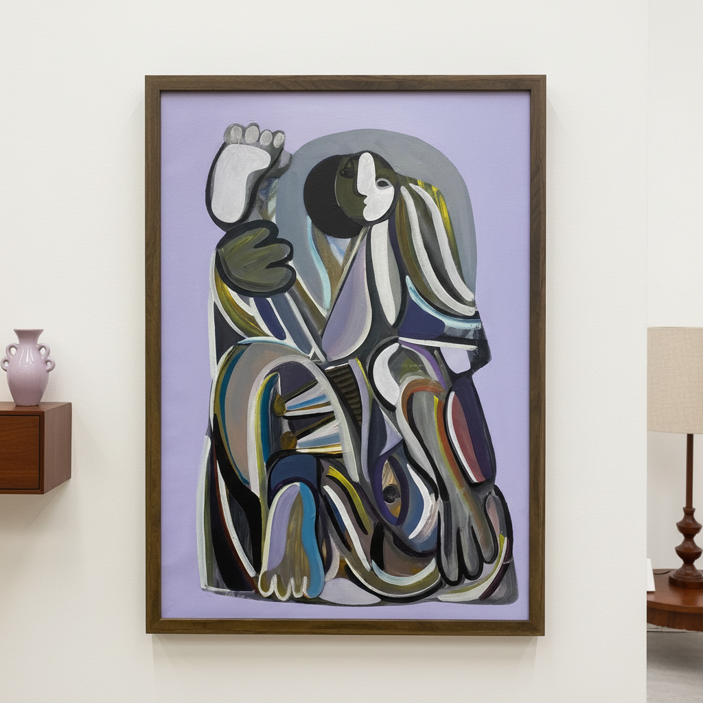 The Ballerina from San Antoine – Oljemålning (50 x 70)